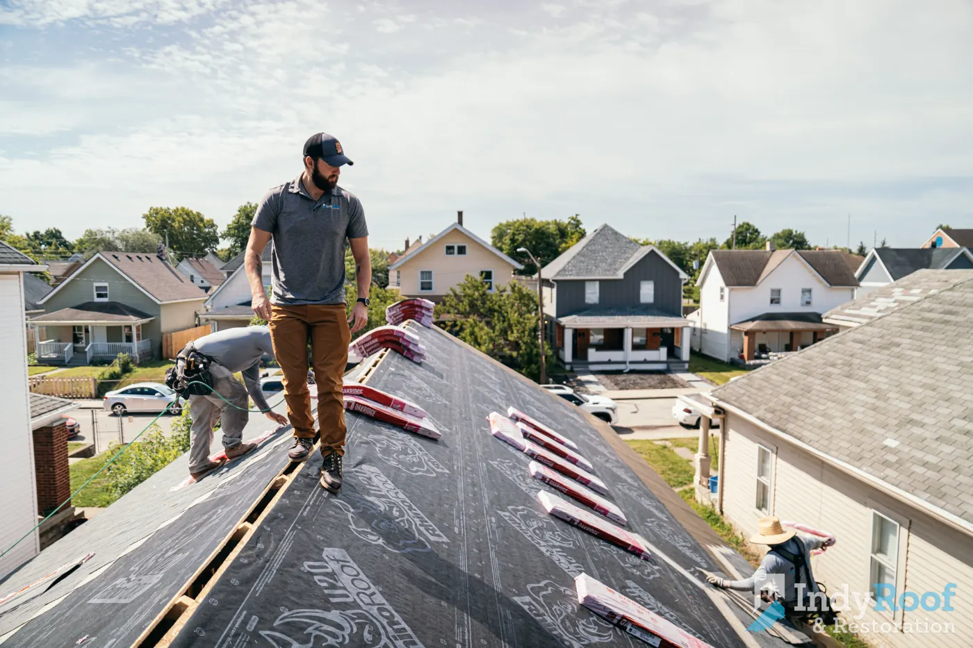 Roofing by Southern Green Roofing near Fountain Square, IN